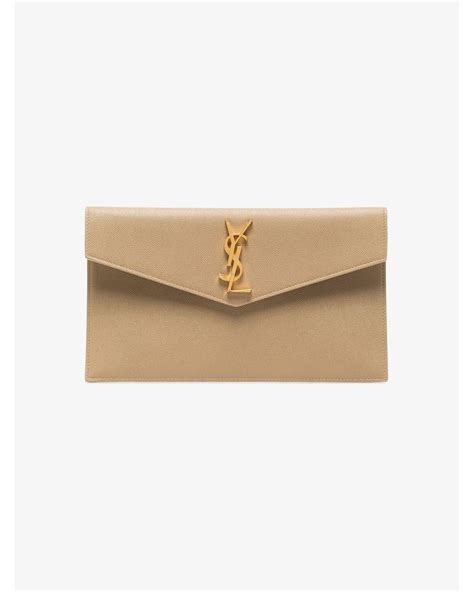 uptown pouch ysl|YSL uptown pouch beige.